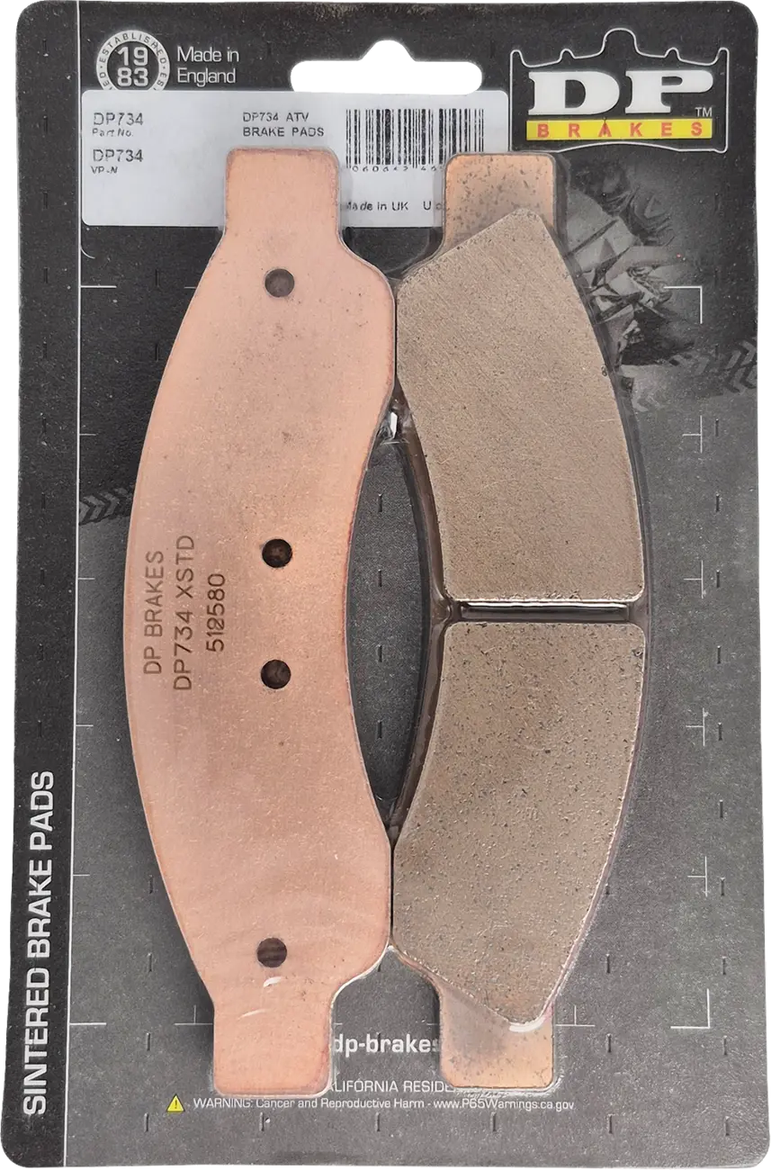 Dp Brakes Atv/utv Sintrade Metallbromsbelägg - Fram