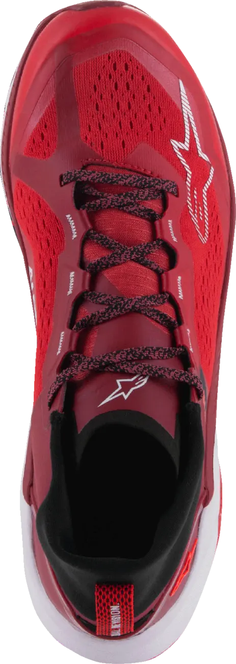 Alpinestars Meta XR V2 Shoes Brown Dark Red White