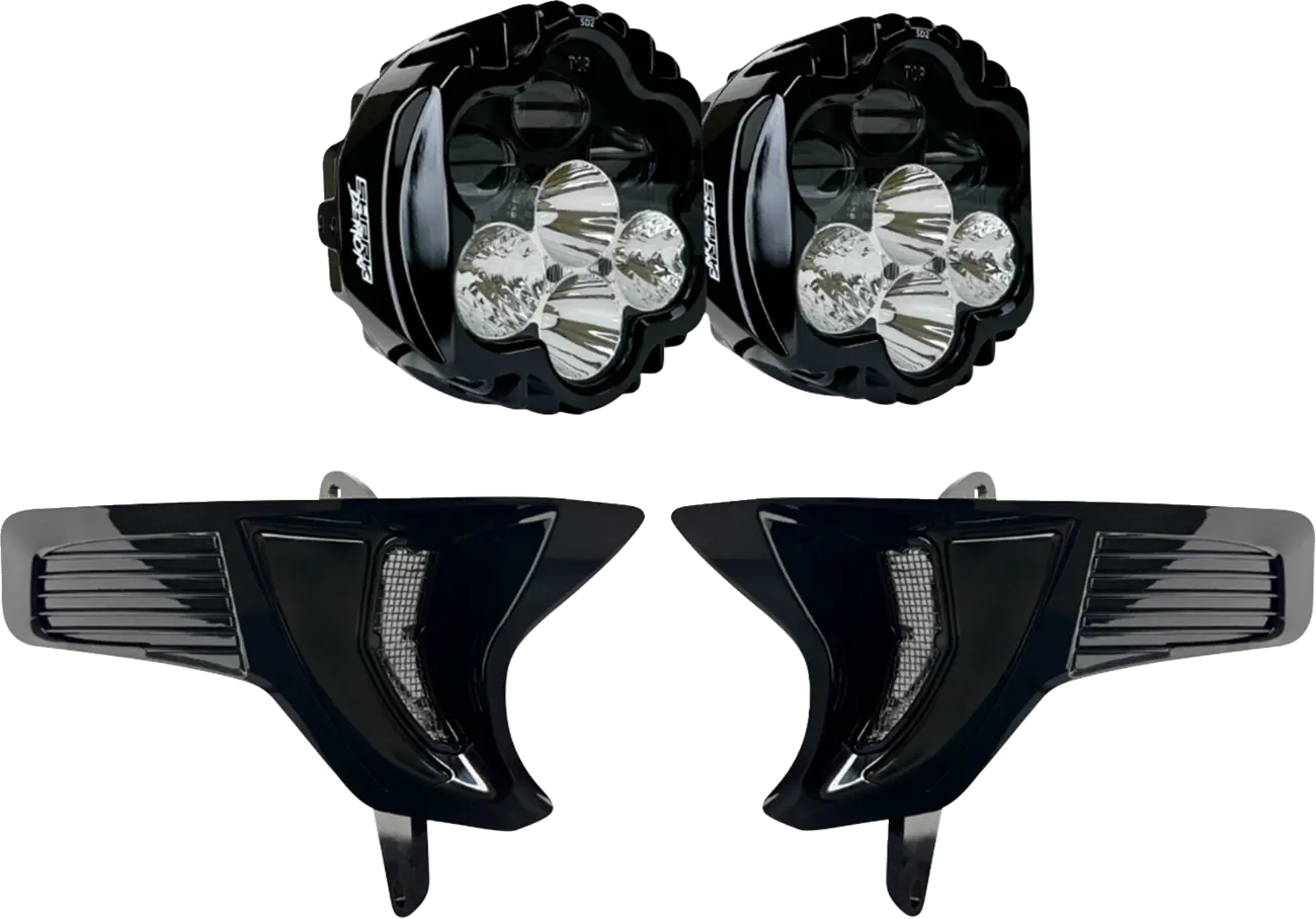 Custom Dynamics Shark Demon 2 Dual Led Headlight Kit