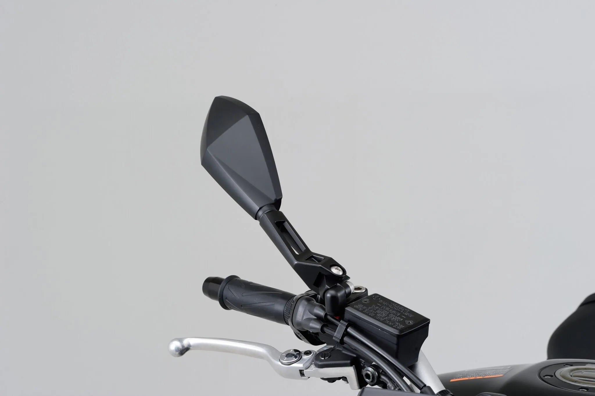 Daytona Aluminum Abs Mirror - Black