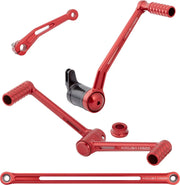Arlen Ness Speedliner Foot Control Kit Red