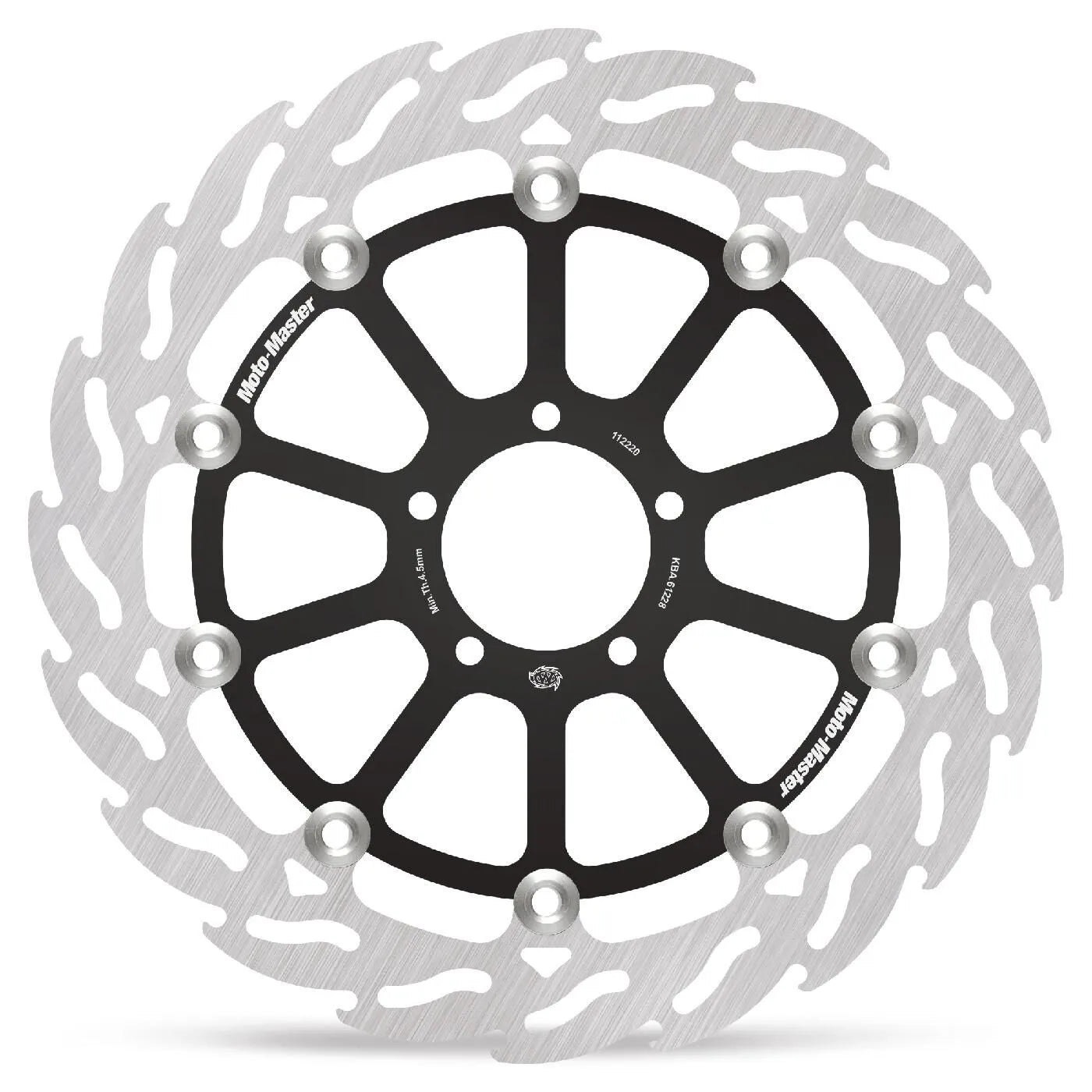 Moto-master Flame Series Flytande Rotor - 320mm - Fram