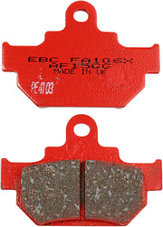 Ebc Fa106x Sport Carbon Brake Pads - Semi-sintered Metal - Front