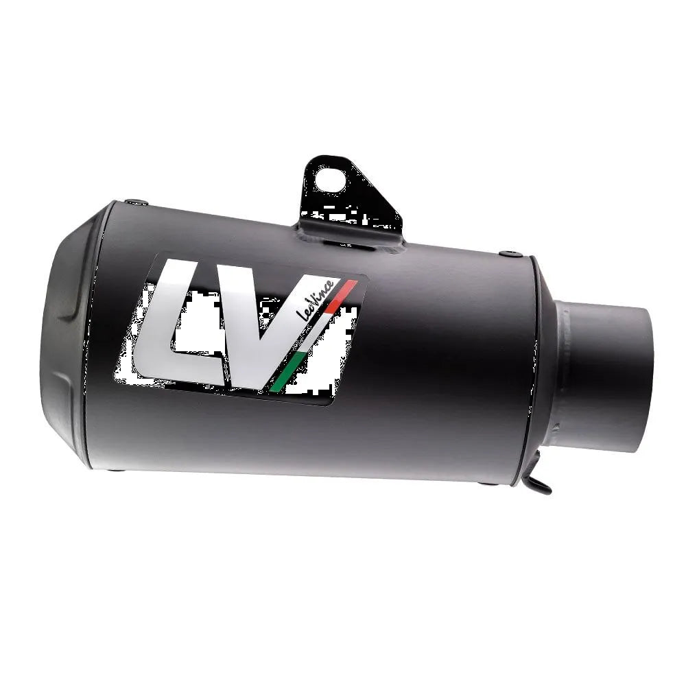 Leovince LV-10 Full Black Slip-On Avgassystem - ECE Besiktningsgodkänd