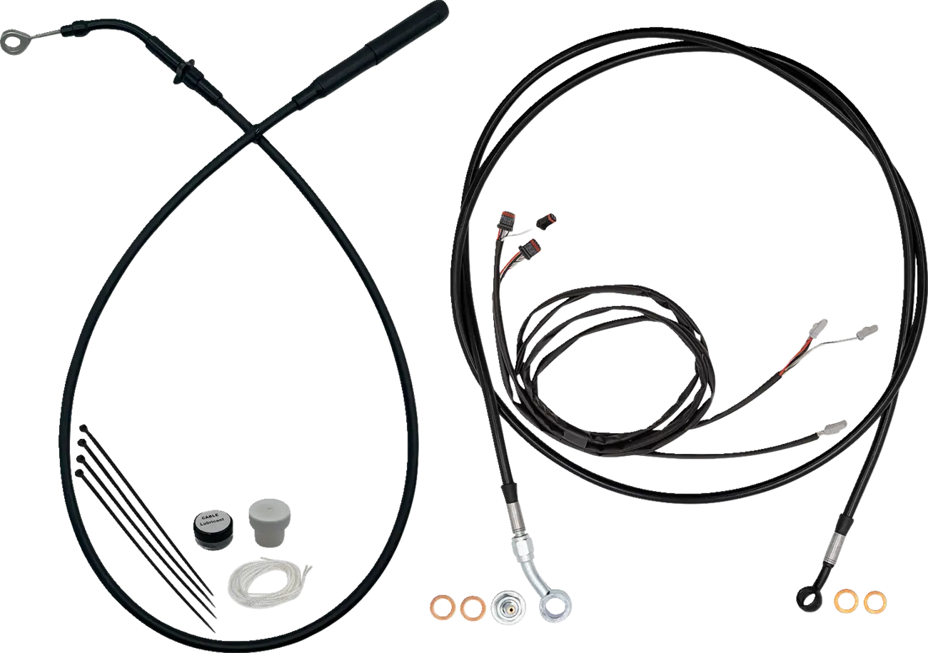 Fat Baggers Inc. EZ Install Handlebar Kit for 11"-12" Ape Hangers