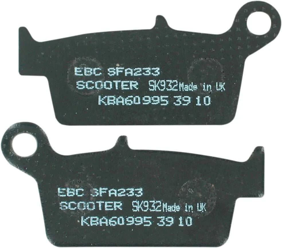 Ebc Sfa Scooter Bromsbelägg - Överlägsen Stoppkraft - Fram