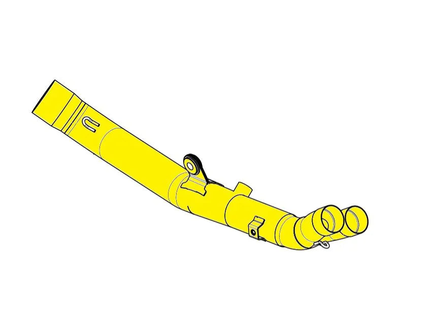 Akrapovic Länk-rör För Avgassystem