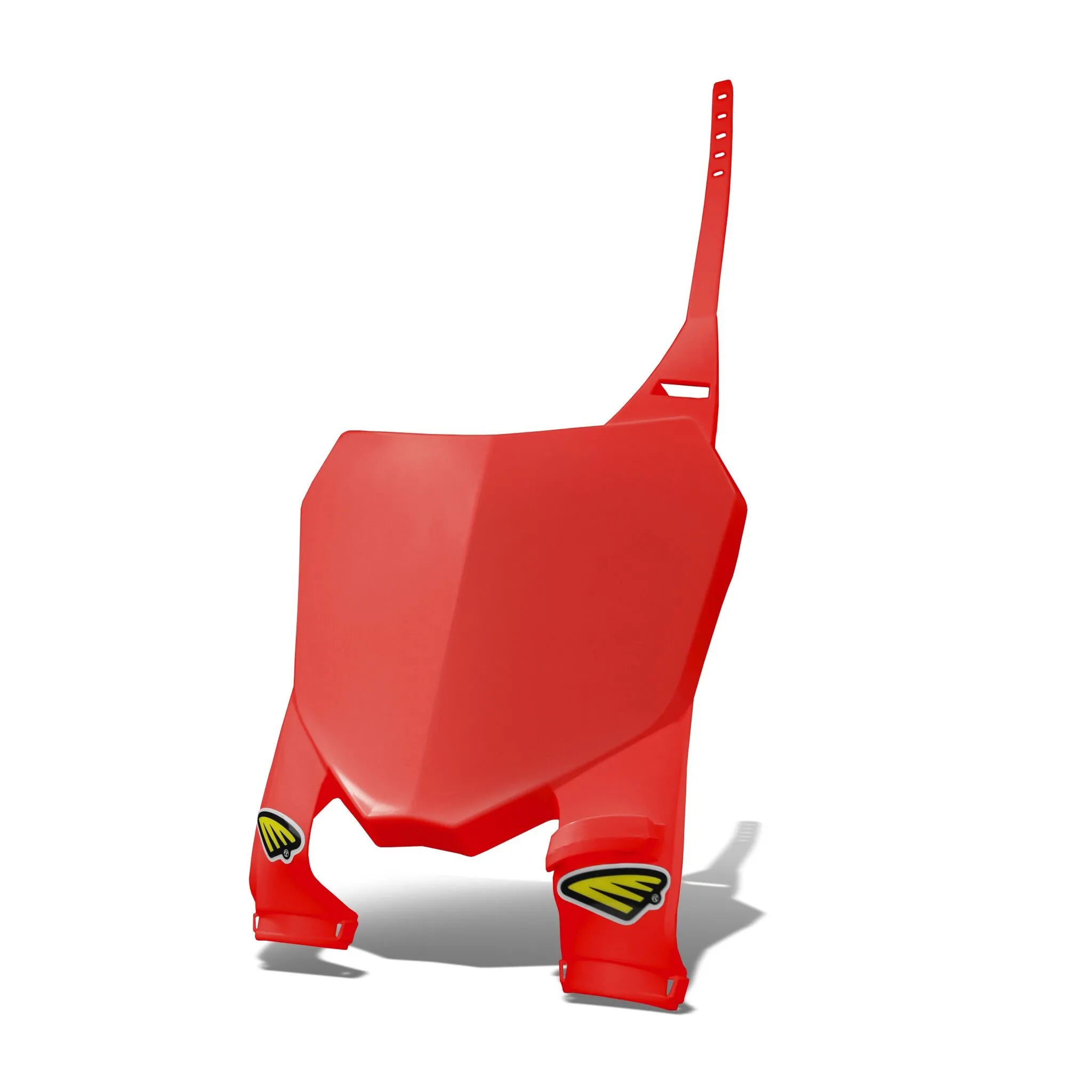 Cycra Front Number Plate - Red Stadium Type