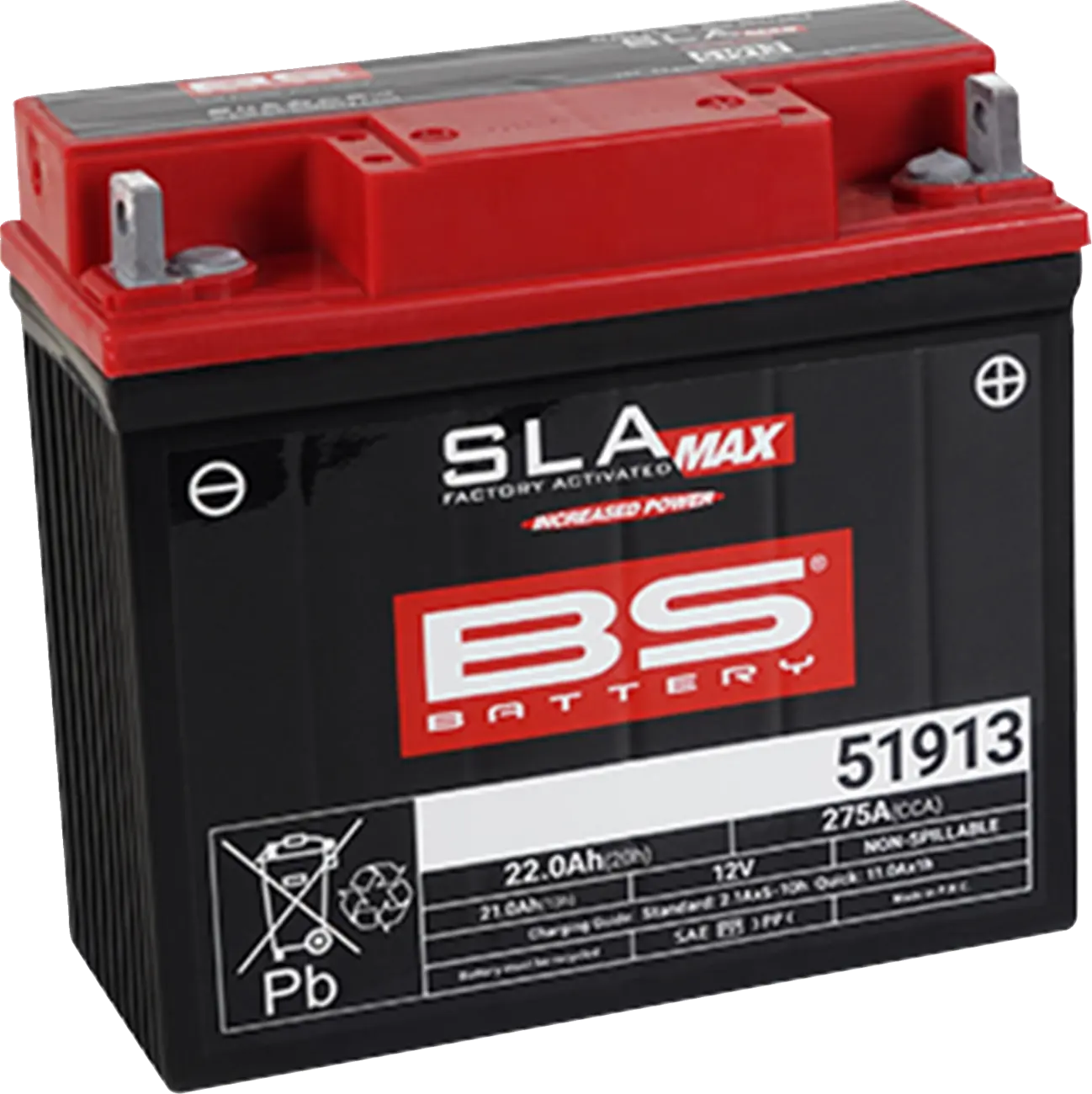 Bs Battery Agm 12v 22ah Motorcycle Battery
