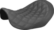 Saddlemen Renegade Solo Seat - Lattice Stitch - For Harley Davidson