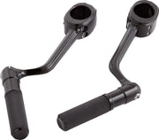 Arlen Ness Highway Peg Mounts - Black Anodized