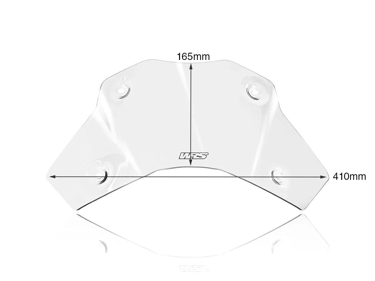 Wrs Windscreen - Enhanced Rider Protection