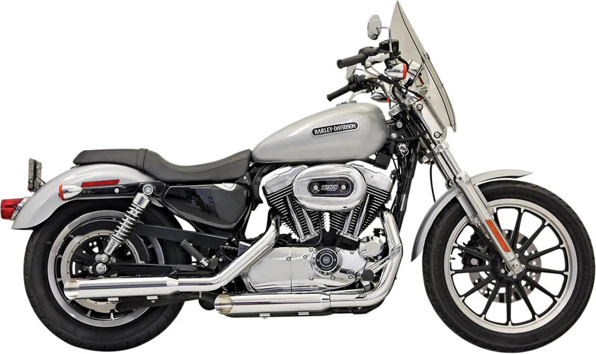 Bassani Xhaust Firepower Chrome Slip-On Avgasrör