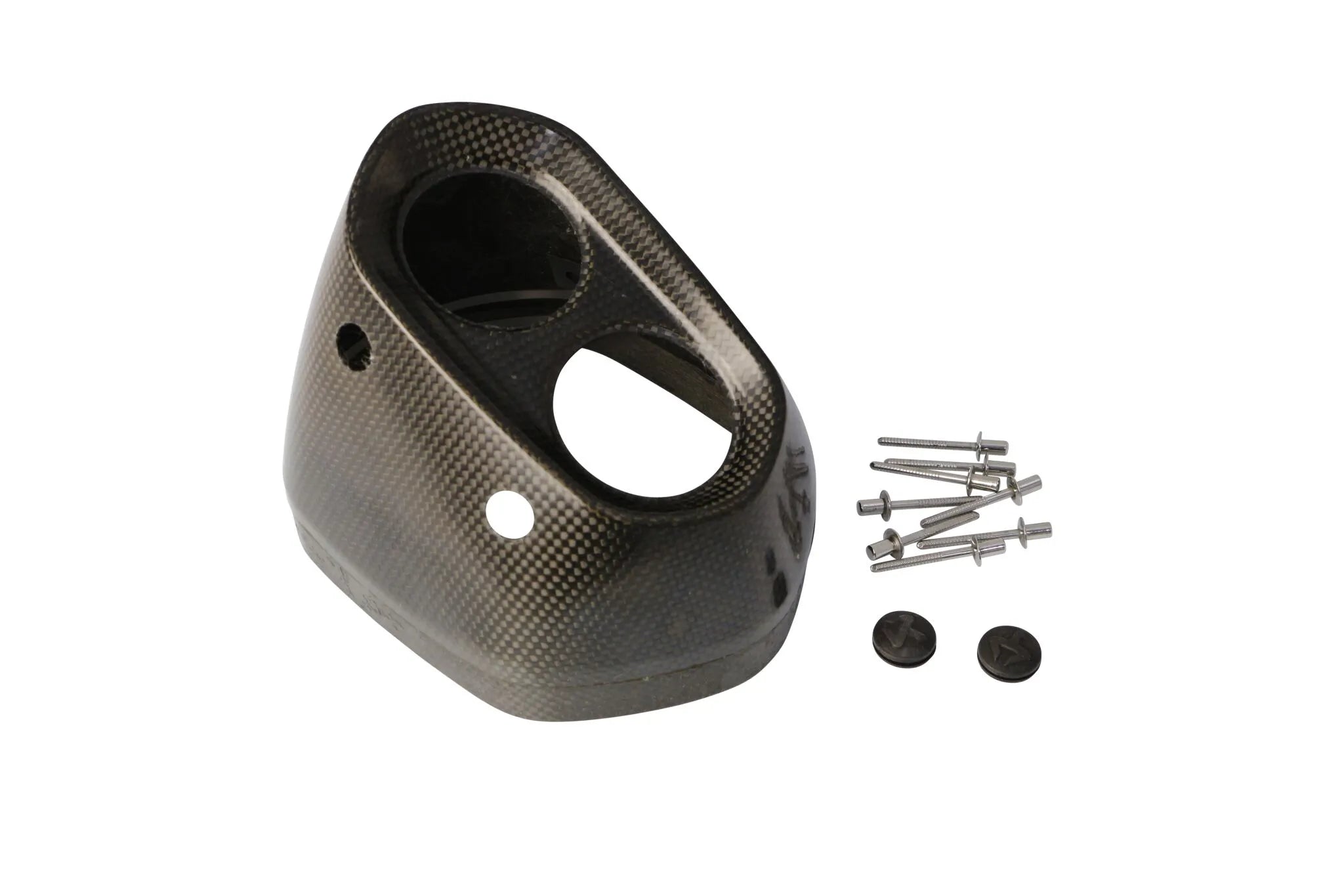 Akrapovic Muffler End Cap - Carbon Fiber Replacement