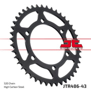 Jt Sprockets Rear Sprocket - Black Zinc Finish
