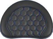 Saddlemen Roadsofa Sissy Bar Pad - Black/blue