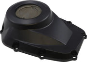 Drag Specialties Cam Cover - Black, Matte Aluminum