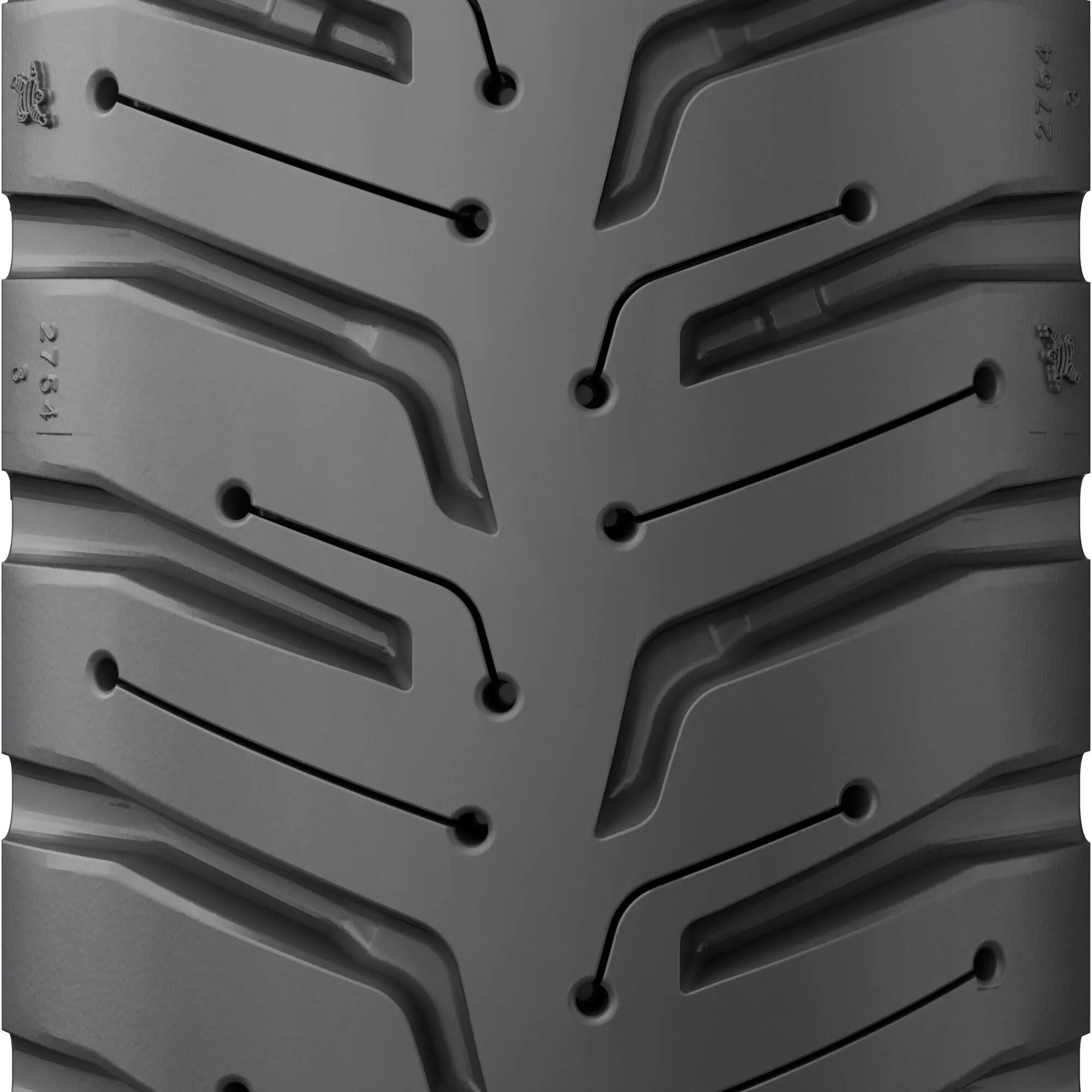Michelin City Extra Tire - 120/80-16 Rear Tube Type