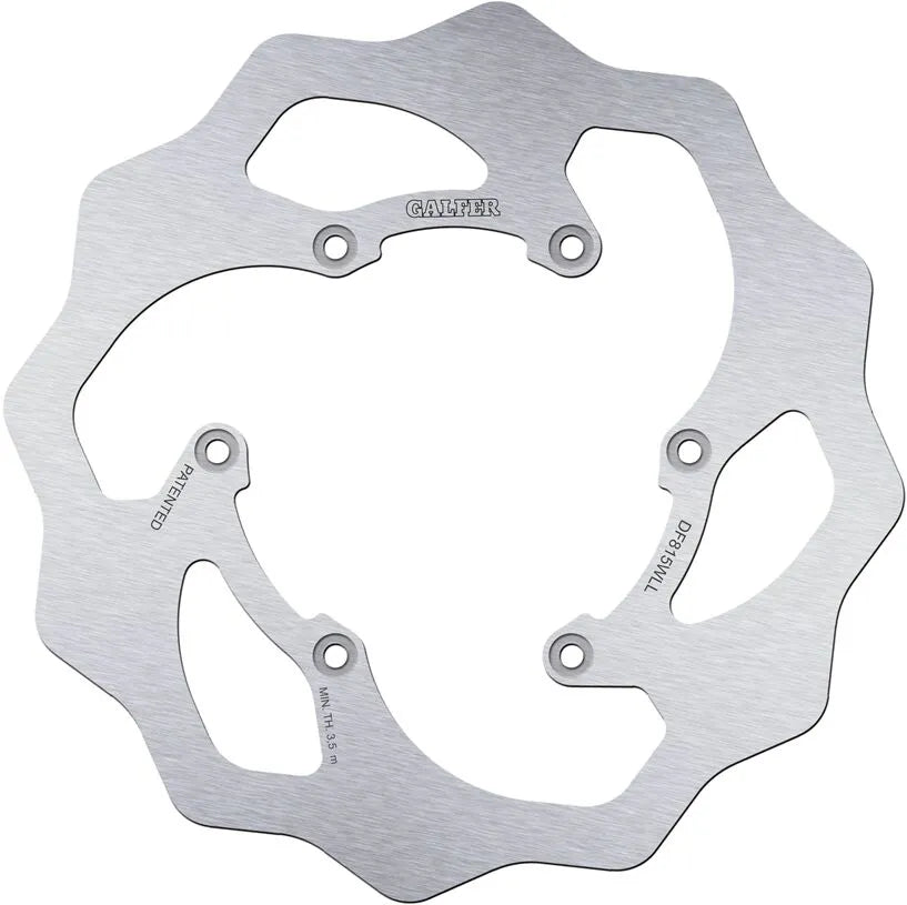 Galfer Wave Brake Rotor For Motorcycles - Rear