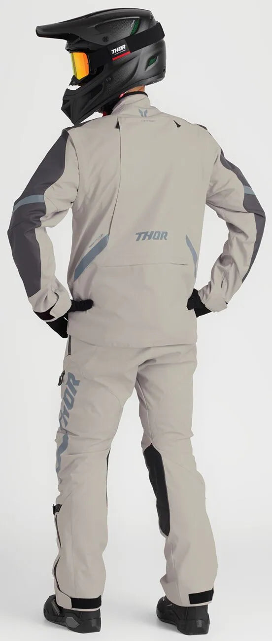 Thor Terrain Over-the-boot Dual Sport Pants - Black/Gray/Sand