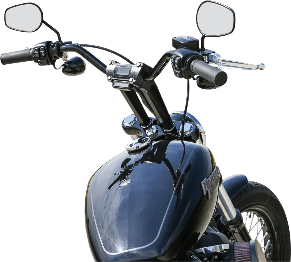 Thrashin Supply 8" Black Handlebar Risers