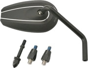 Daytona Aluminum Black Motorcycle Mirror