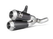 Akrapovic Slip-On Ljuddämpare Street Förbättrad Prestanda