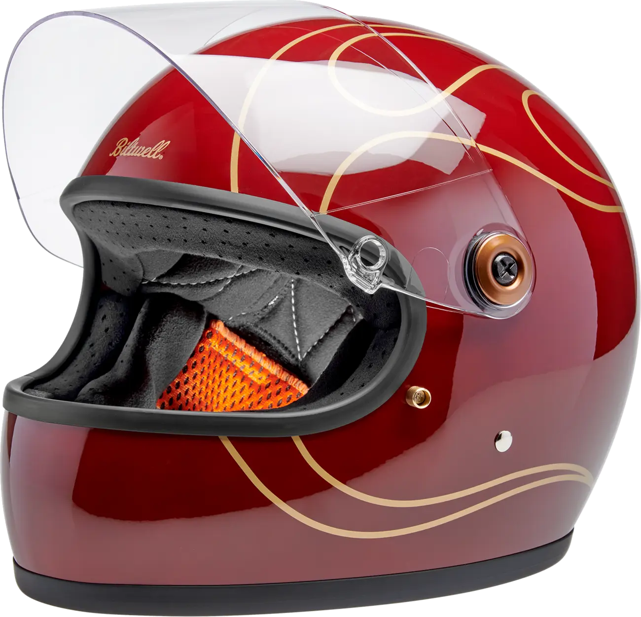 Biltwell Gringo S Helmet - Full Face - Garnet Red