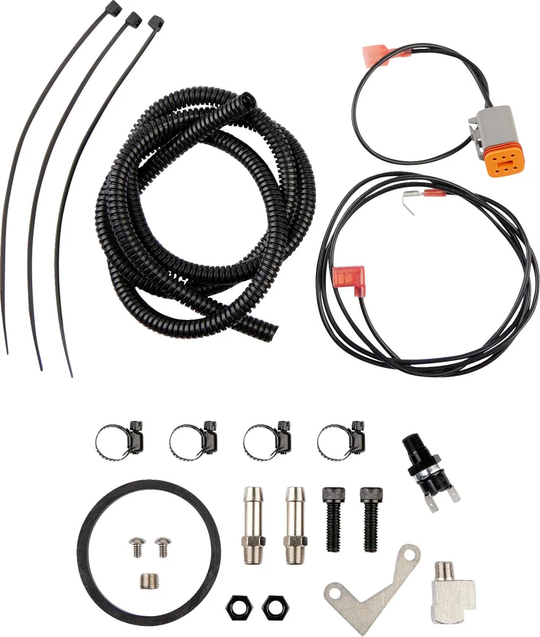 Jagg Oil Coolers Vertical Frame-mount Fan Assisted Oil Cooler Kit