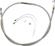 Magnum Shielding Polished Clutch Cable In Stainless Steel