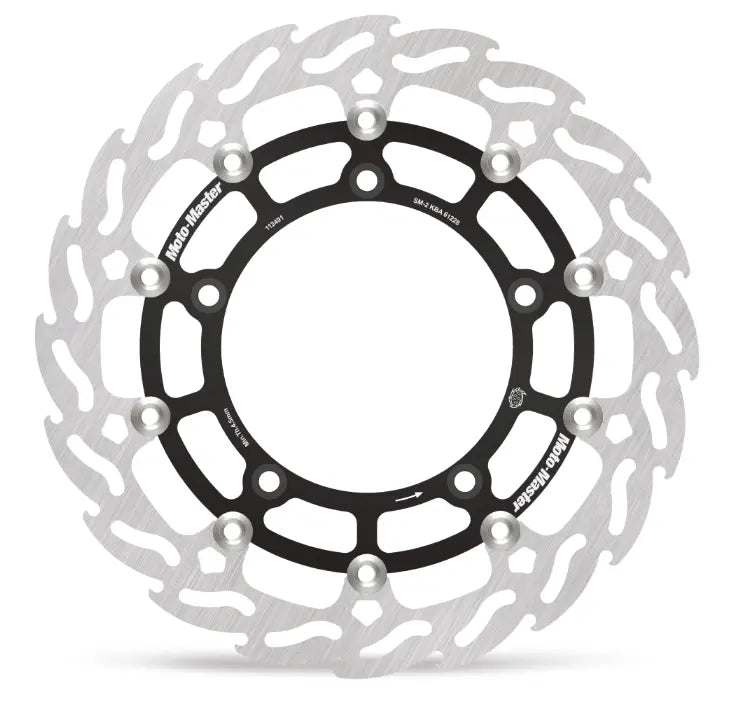Moto-Master Flame Series Floating Front Left Brake Disc for Kove