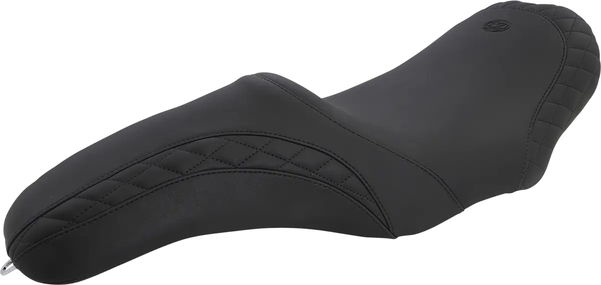 Mustang Tripper Fastback Seat - Yaffe Tank - For Harley Davidson