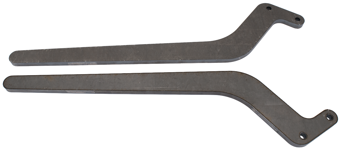 Zodiac Steel Fender Struts for Wide-Tail, Super-Ass, Sportail and Stock Softail – Fender & Struts