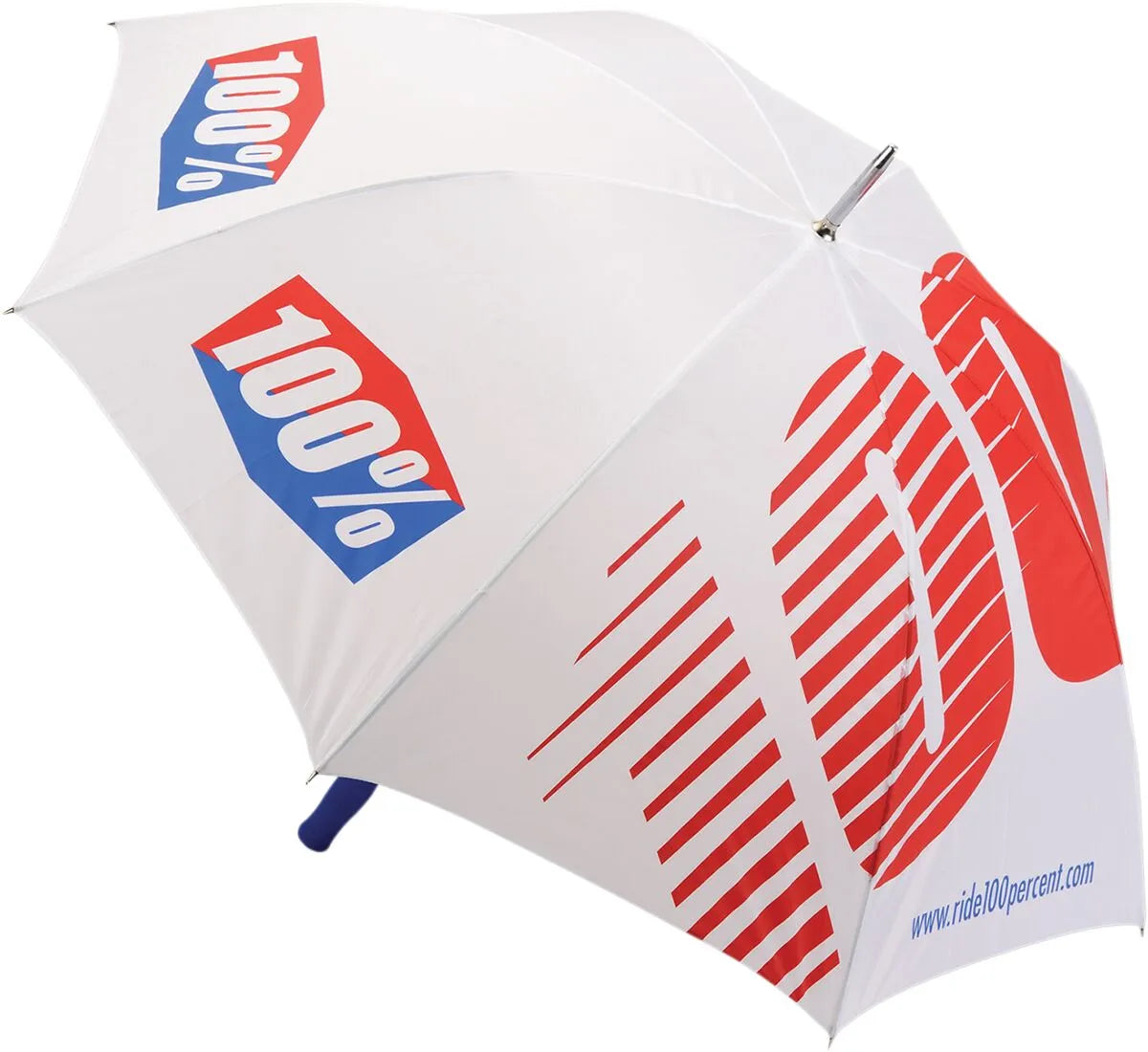 100% Strike Umbrella White