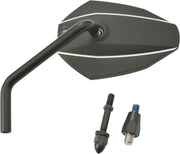 Daytona Aluminum Black Motorcycle Mirror