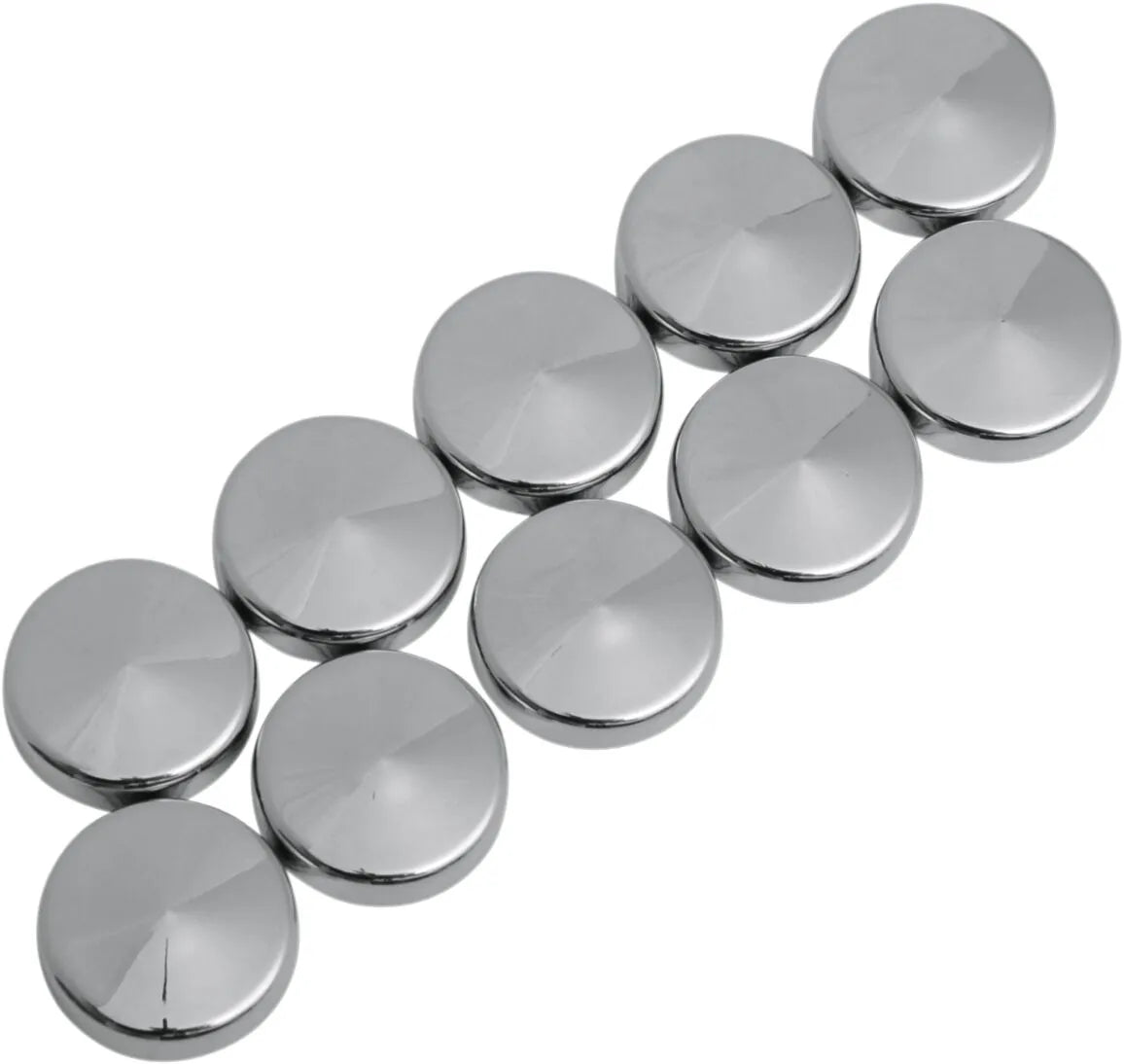 Drag Specialties Chrome Bolt Covers for 5/16 inch Harley-Davidson