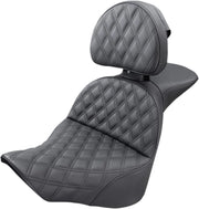 Saddlemen Explorer Lattice Stitch Seat - For Harley Davidson