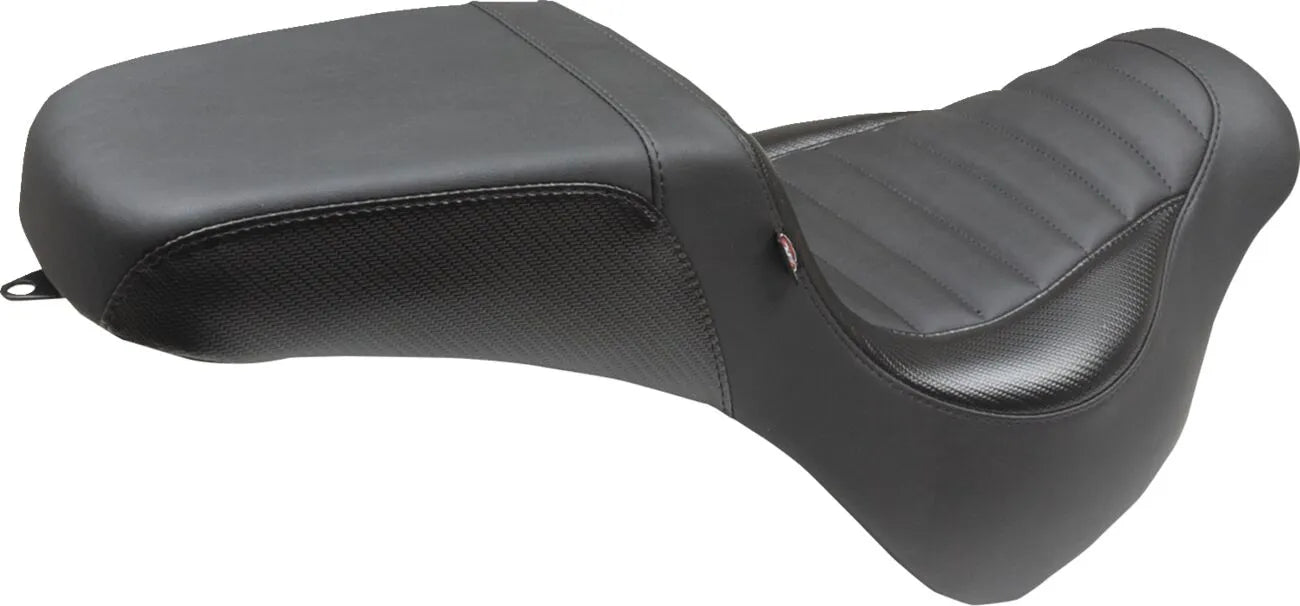 Mustang Squareback 2-up Seat - For Harley Davidson