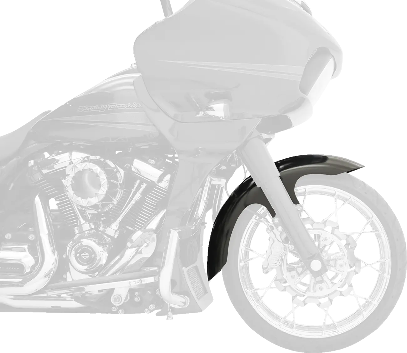 Klock Werks Hugger Front Fender for Dresser