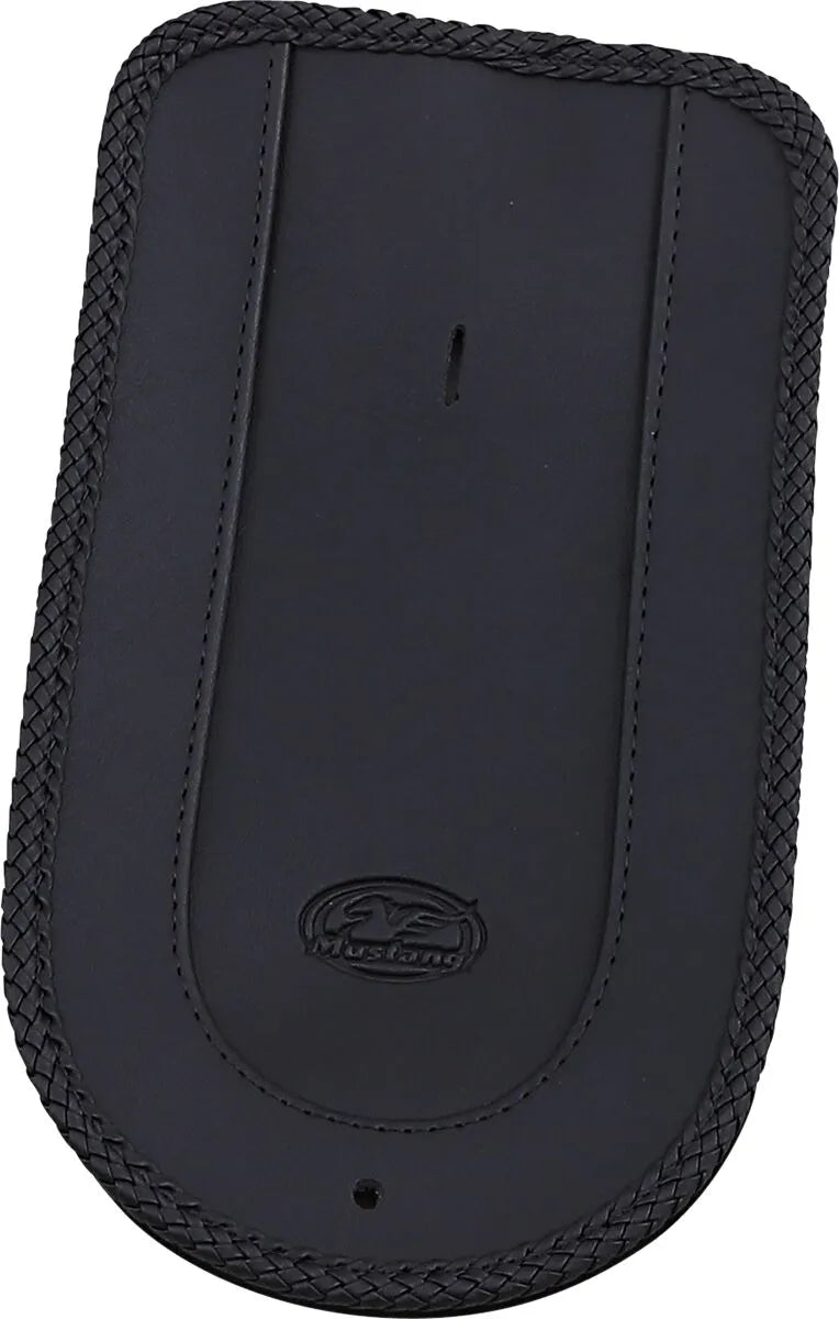 Mustang Smooth Black Fender Bib for Harley Davidson Fat Boy