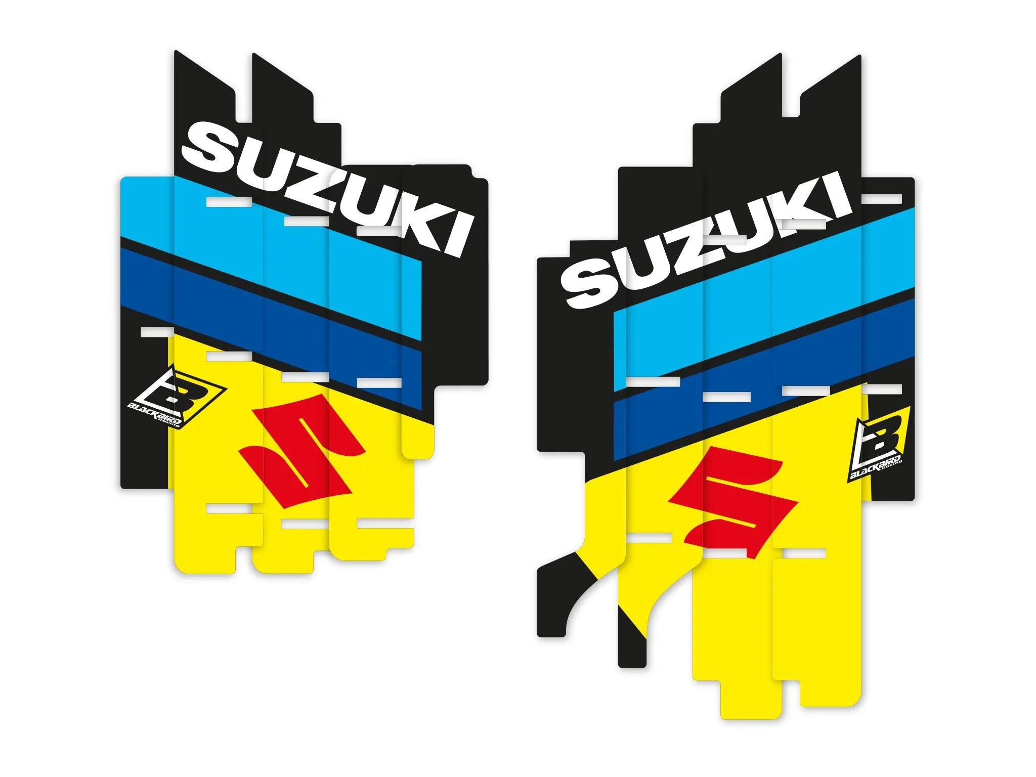 Blackbird Racing Replica Rad Louver Graphics For Suzuki