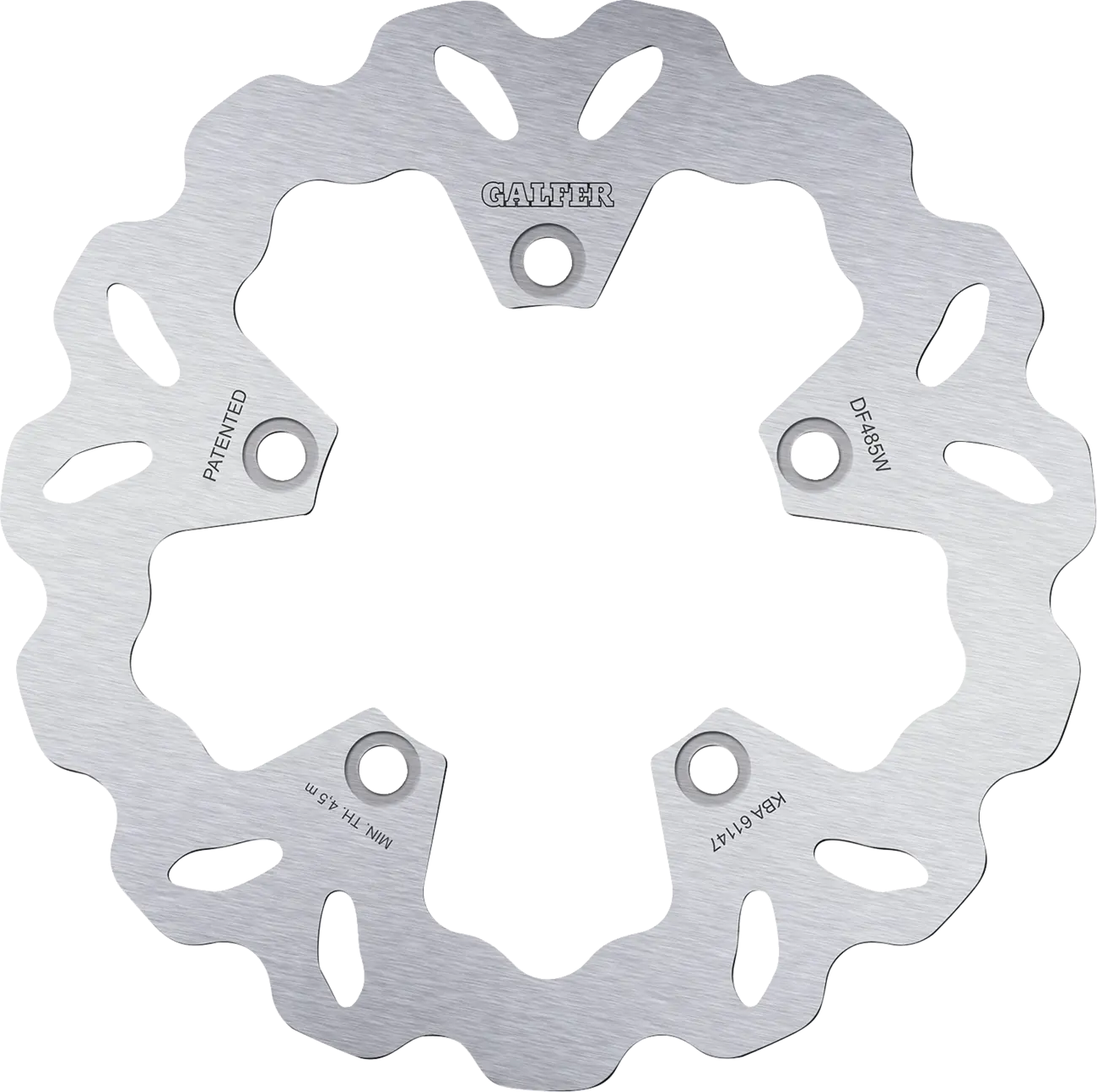 Galfer Brake Rotor For Motorcycle - High Carbon Stainless Steel