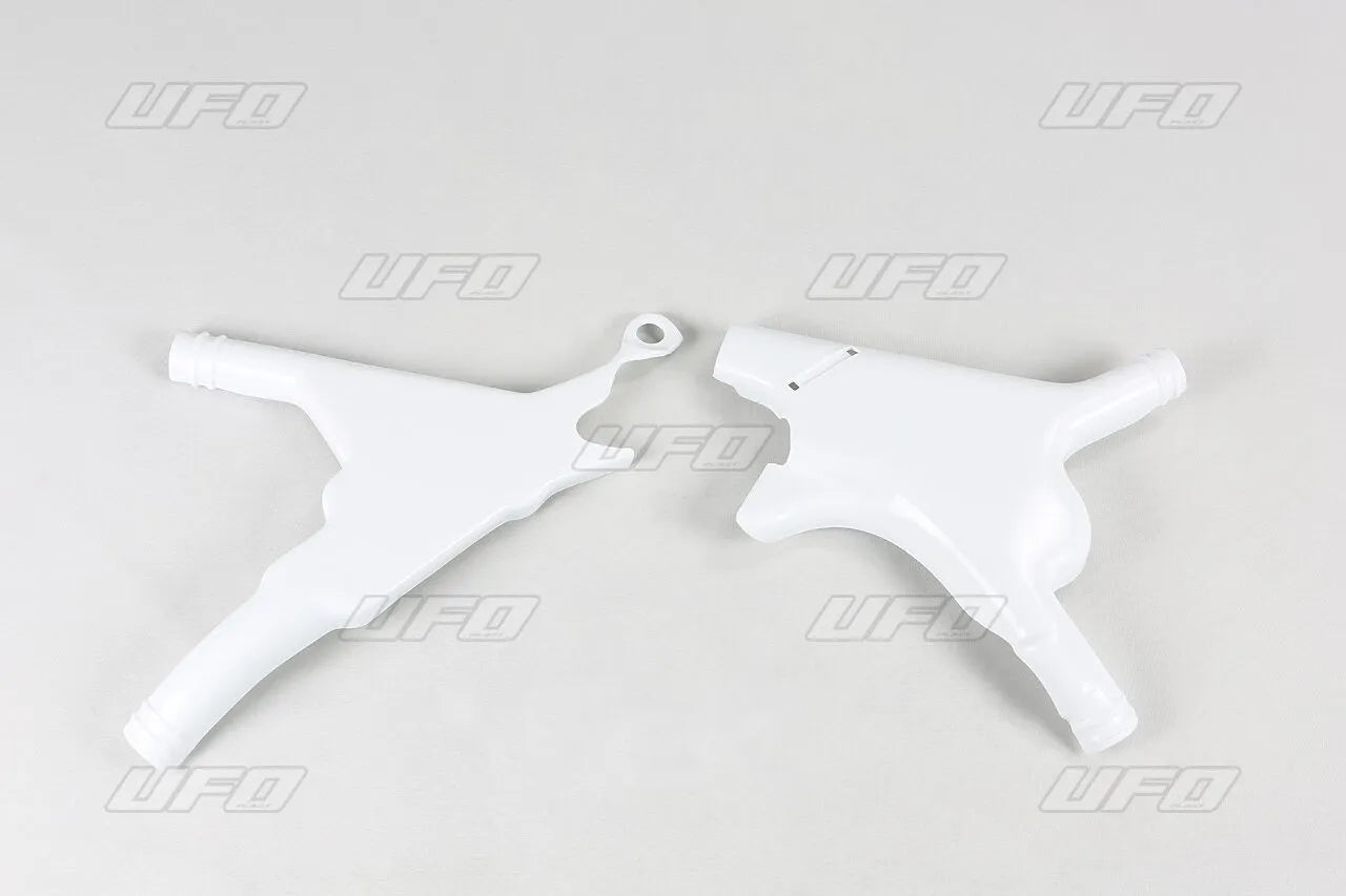 Ufo Frame Guards For Motorcycle Frames (White)