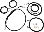 La Choppers Complete Cable Kit for 12"-14" Handlebars