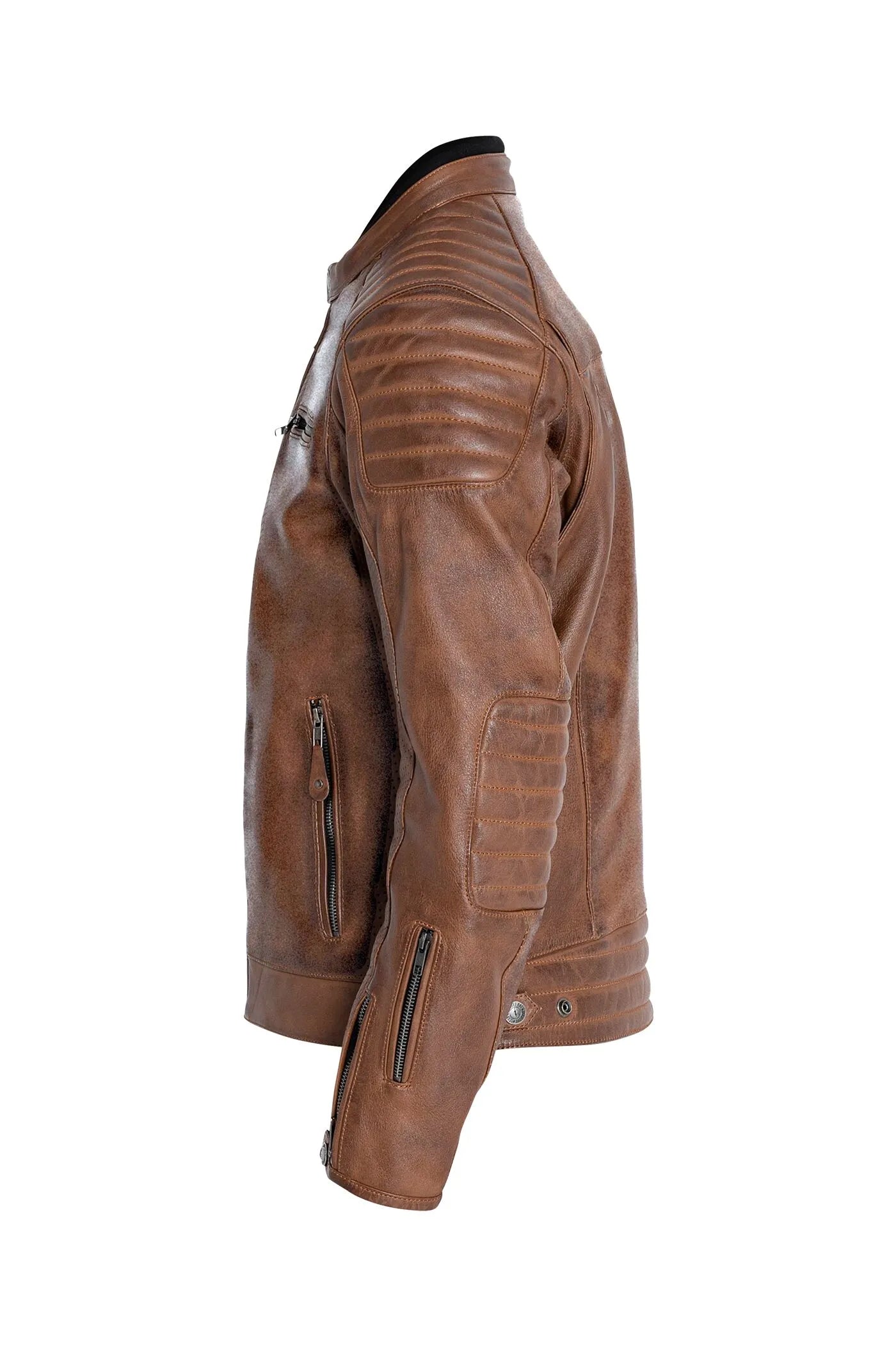 John Doe Dexter Leather Jacket - Brown
