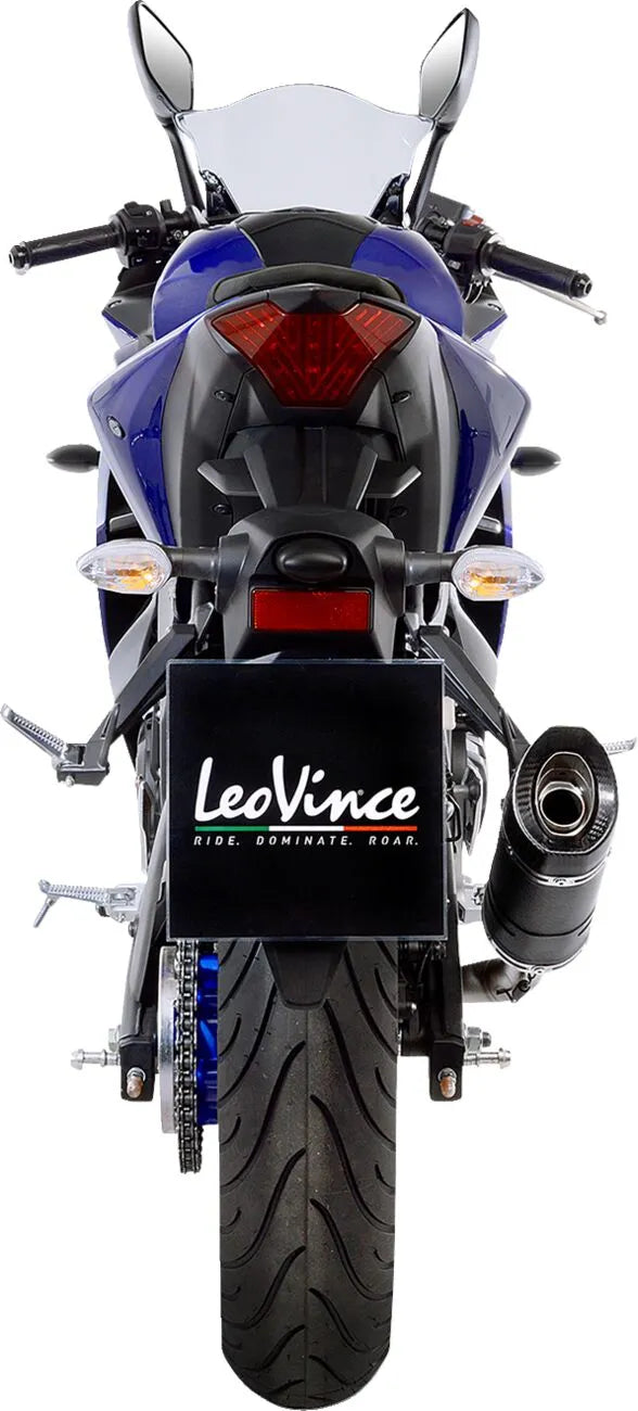 Leovince LV Pro Carbon Slip-On Avgasrör - ECE Väglaglig