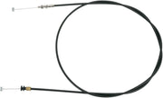 WSM Black Vinyl Throttle Cable for Motorcycles
