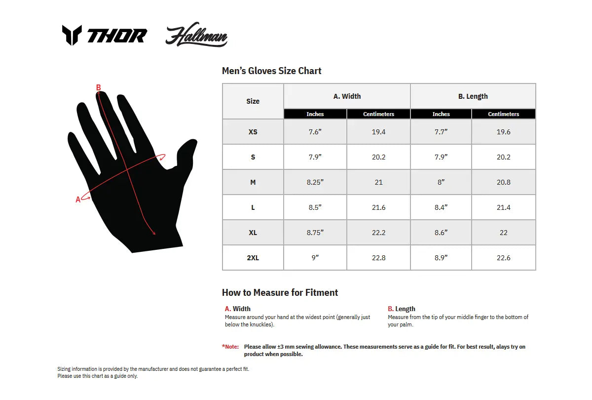 Thor Spectrum Mx Gloves - Black