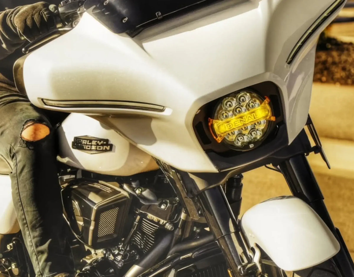 Denali D14 Destroyer Headlight Kit for Harley-Davidson Street