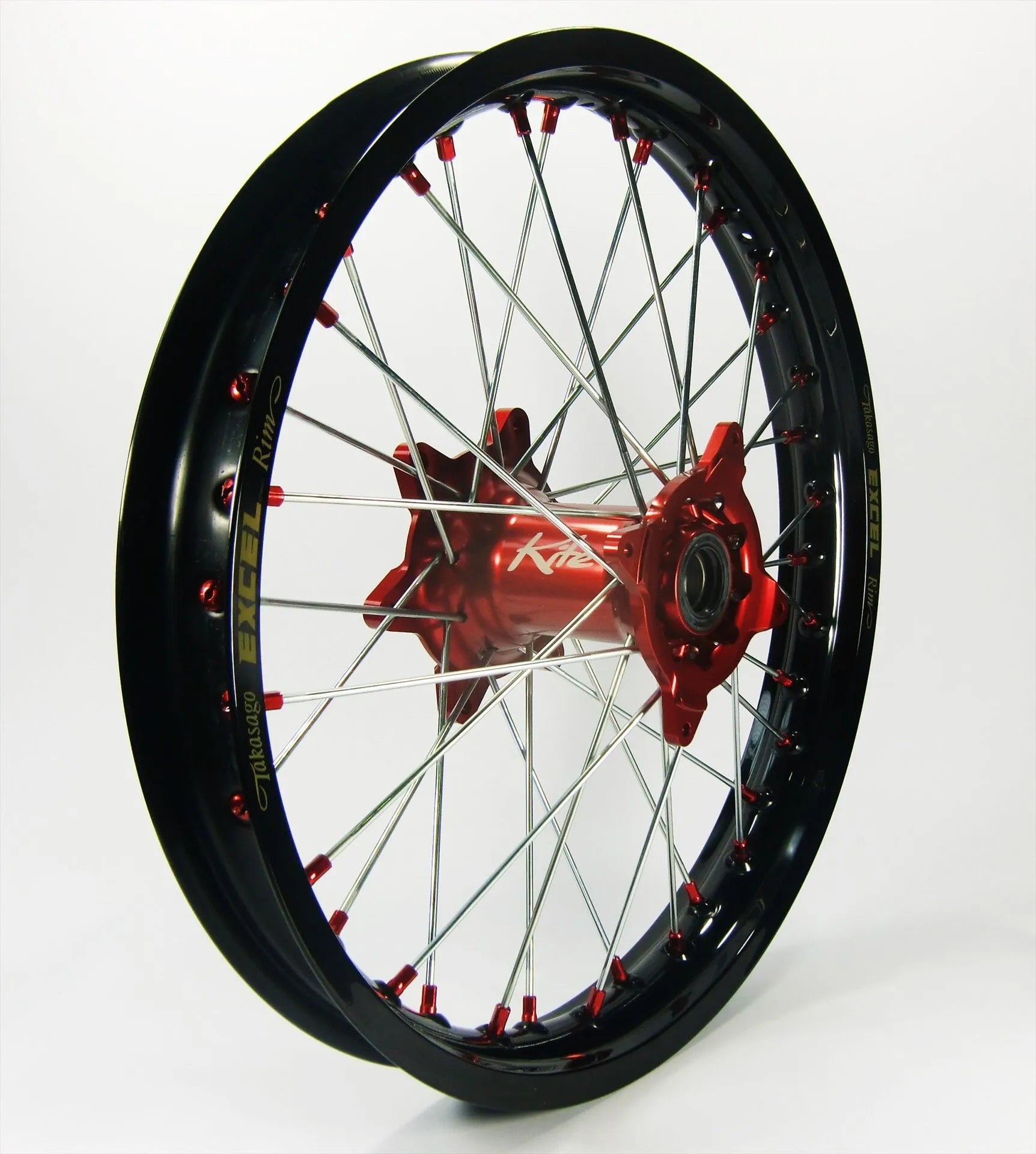 Kite Elite Mx-en Wheel 19" - Silver Spokes